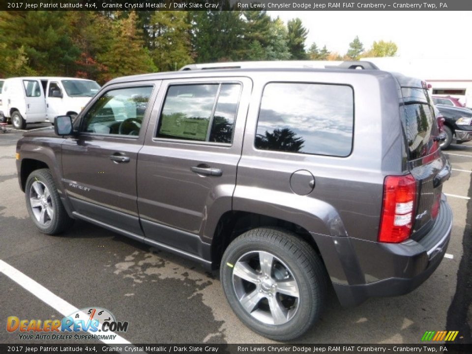2017 Jeep Patriot Latitude 4x4 Granite Crystal Metallic / Dark Slate Gray Photo #5