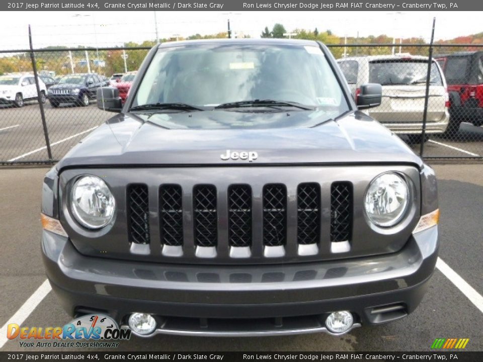 2017 Jeep Patriot Latitude 4x4 Granite Crystal Metallic / Dark Slate Gray Photo #12