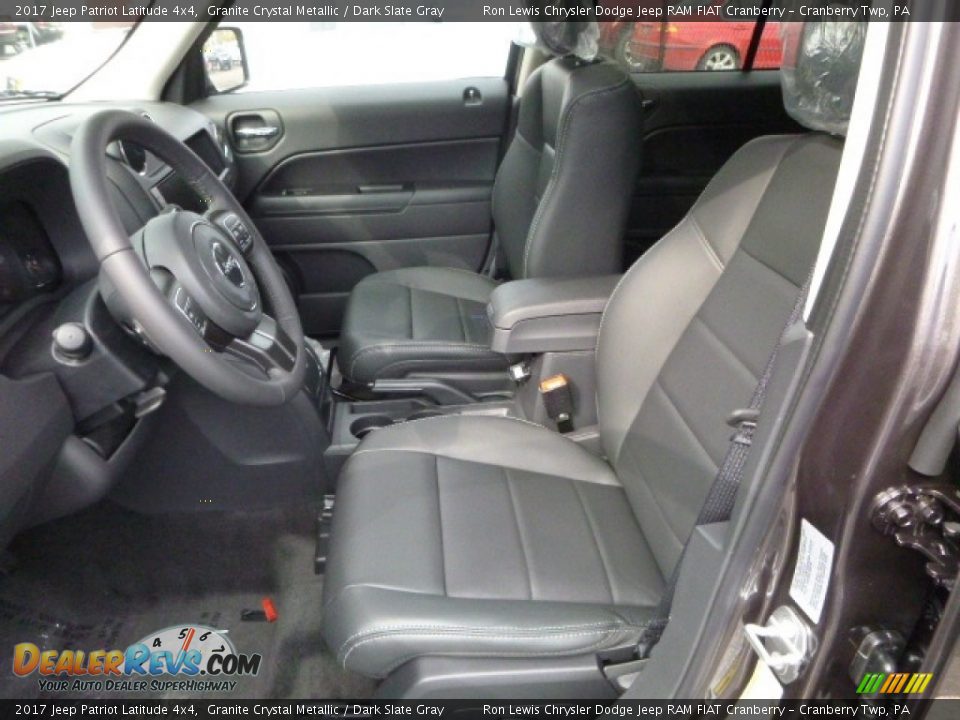 2017 Jeep Patriot Latitude 4x4 Granite Crystal Metallic / Dark Slate Gray Photo #13