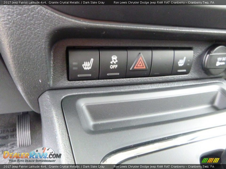 2017 Jeep Patriot Latitude 4x4 Granite Crystal Metallic / Dark Slate Gray Photo #17