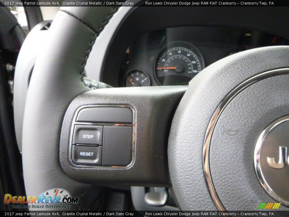 2017 Jeep Patriot Latitude 4x4 Granite Crystal Metallic / Dark Slate Gray Photo #19