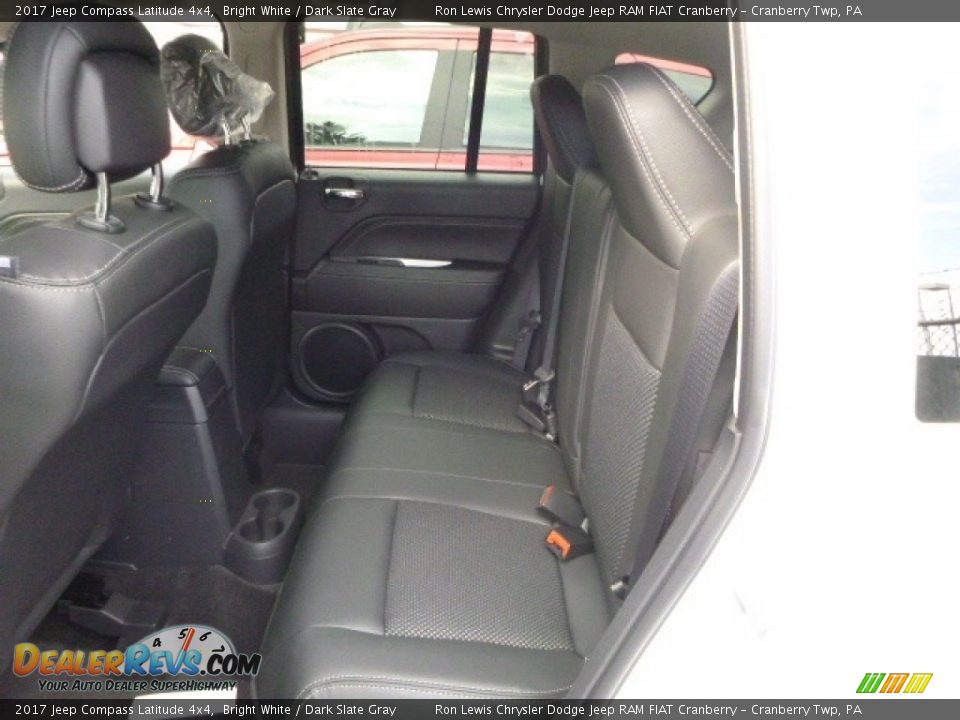 2017 Jeep Compass Latitude 4x4 Bright White / Dark Slate Gray Photo #3