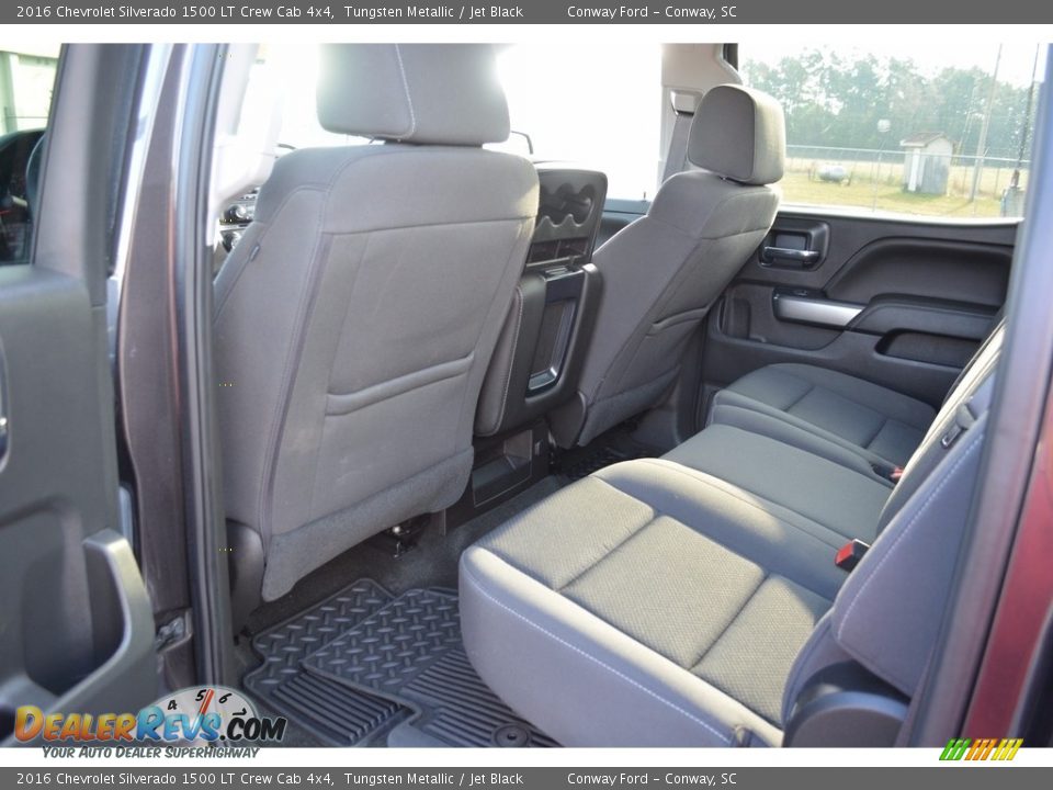 2016 Chevrolet Silverado 1500 LT Crew Cab 4x4 Tungsten Metallic / Jet Black Photo #16