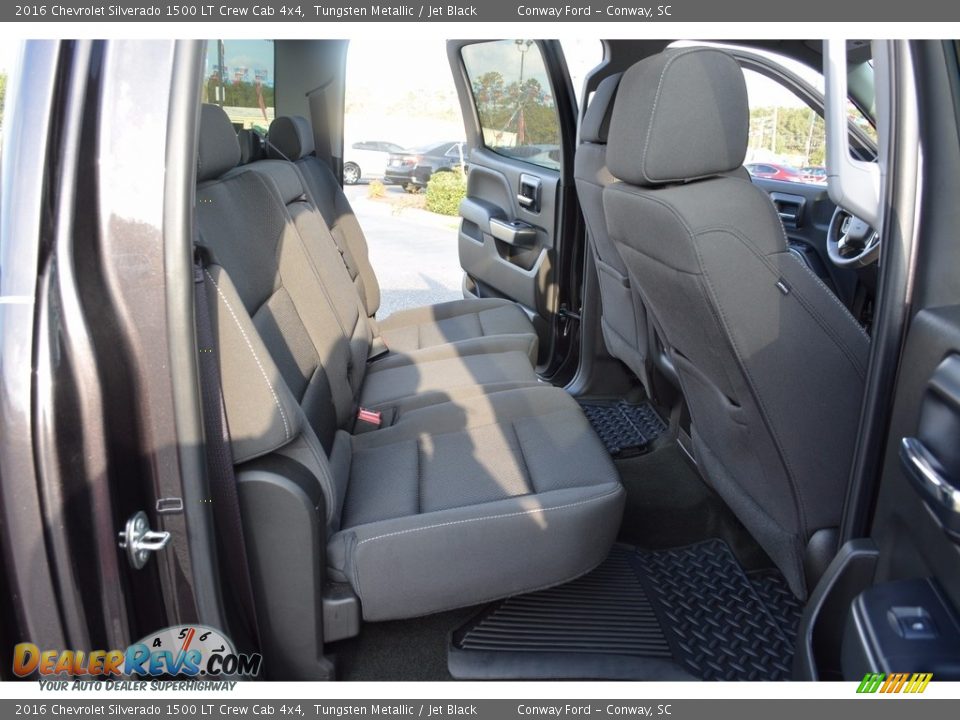 2016 Chevrolet Silverado 1500 LT Crew Cab 4x4 Tungsten Metallic / Jet Black Photo #17