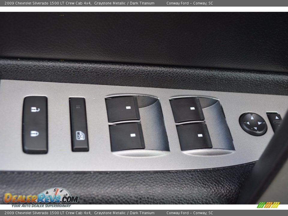 2009 Chevrolet Silverado 1500 LT Crew Cab 4x4 Graystone Metallic / Dark Titanium Photo #25