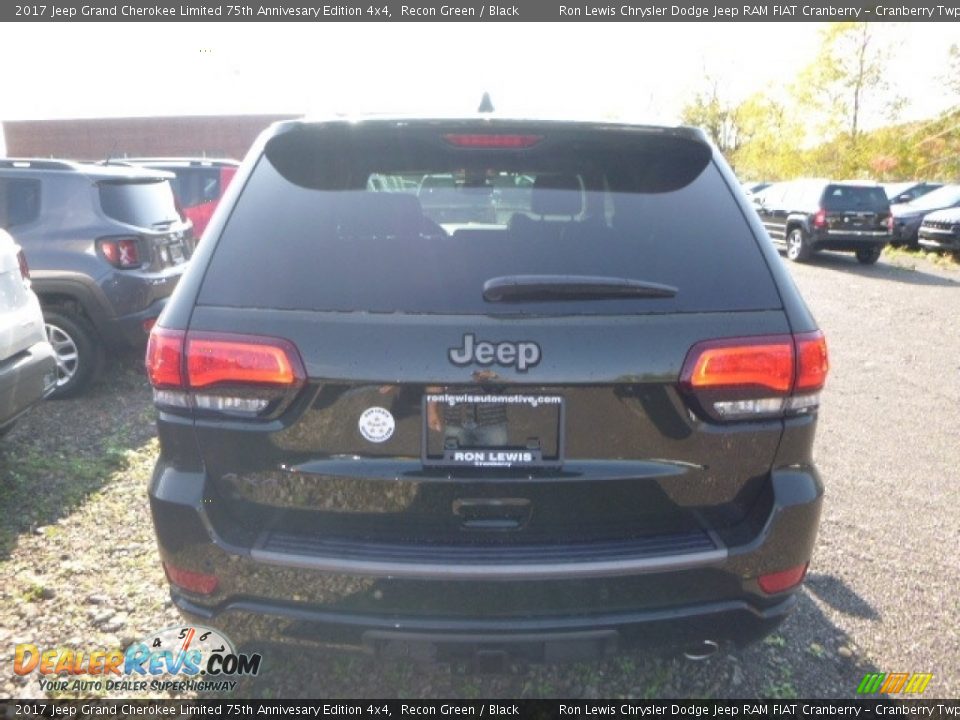 2017 Jeep Grand Cherokee Limited 75th Annivesary Edition 4x4 Recon Green / Black Photo #5