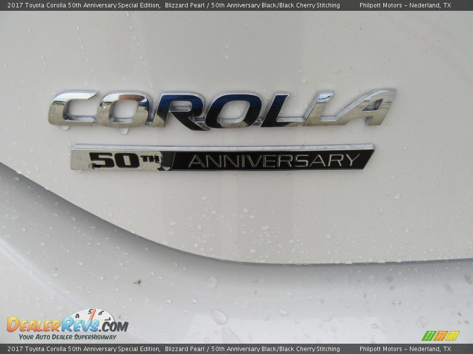 2017 Toyota Corolla 50th Anniversary Special Edition Logo Photo #13