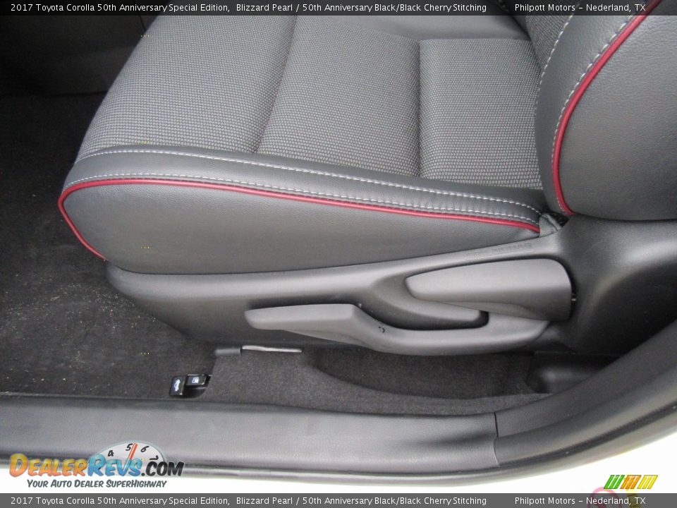 Front Seat of 2017 Toyota Corolla 50th Anniversary Special Edition Photo #22