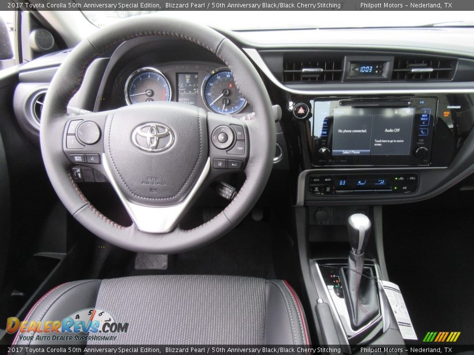 Dashboard of 2017 Toyota Corolla 50th Anniversary Special Edition Photo #23