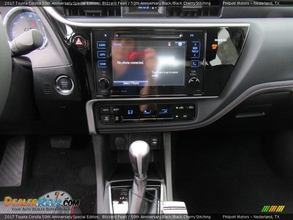 Controls of 2017 Toyota Corolla 50th Anniversary Special Edition Photo #24