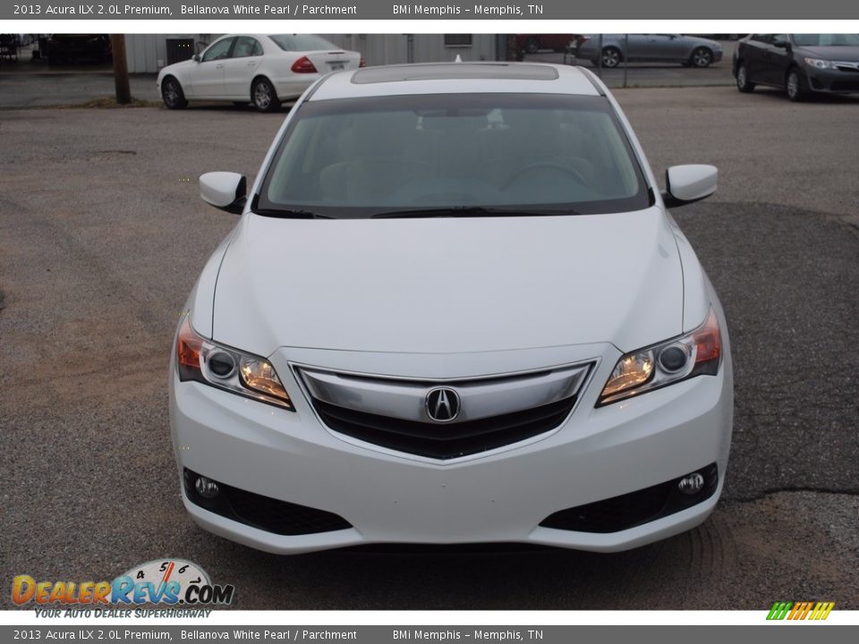 2013 Acura ILX 2.0L Premium Bellanova White Pearl / Parchment Photo #8