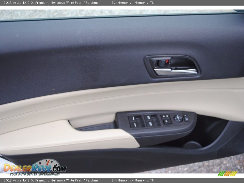 2013 Acura ILX 2.0L Premium Bellanova White Pearl / Parchment Photo #10