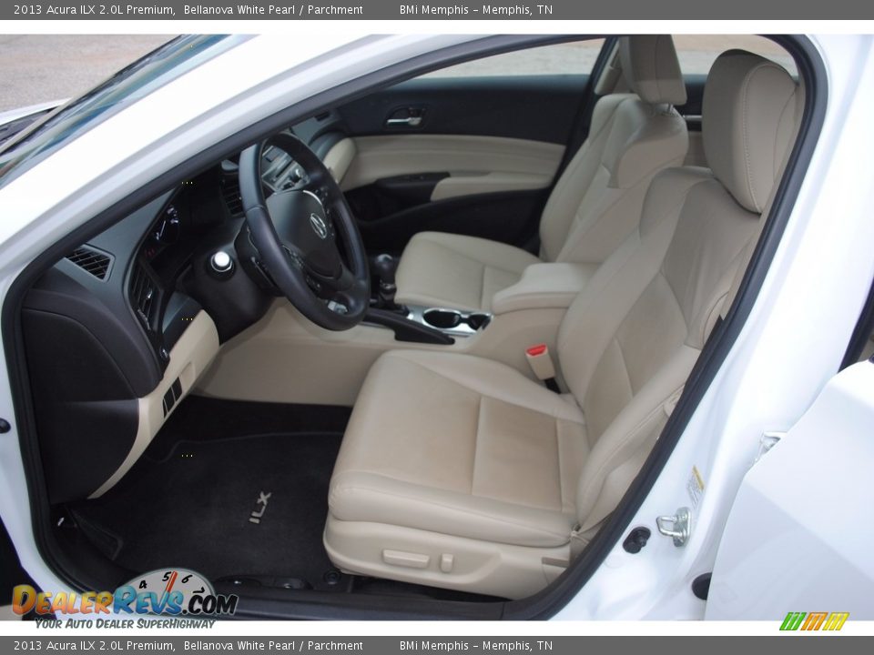 2013 Acura ILX 2.0L Premium Bellanova White Pearl / Parchment Photo #11