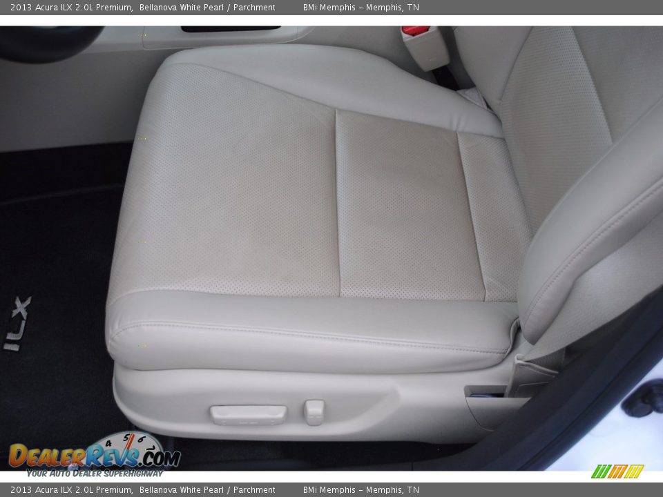 2013 Acura ILX 2.0L Premium Bellanova White Pearl / Parchment Photo #12