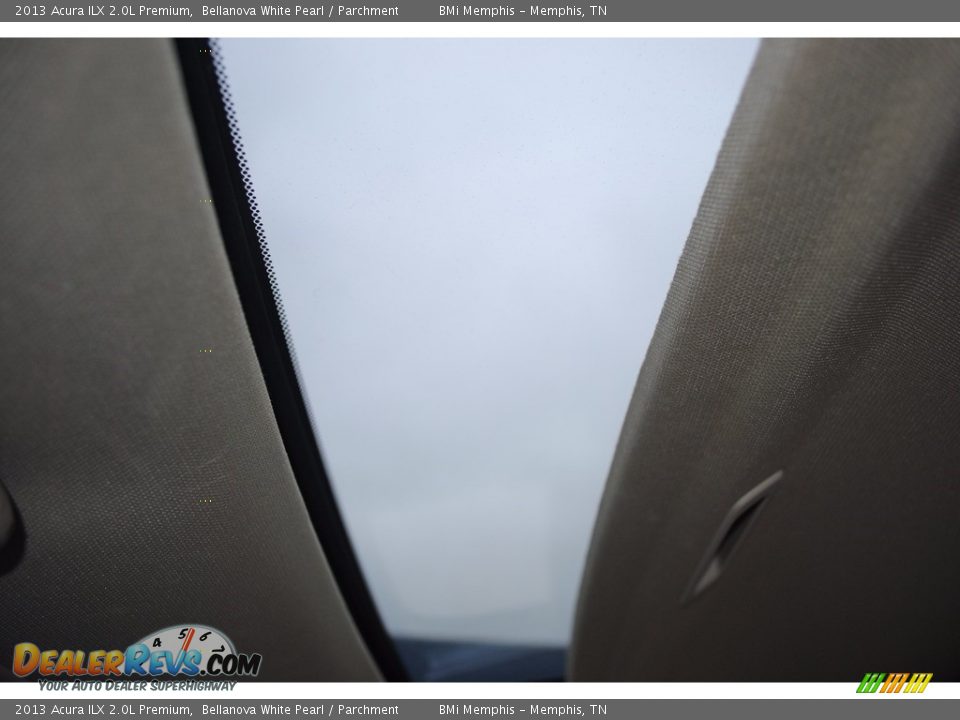 2013 Acura ILX 2.0L Premium Bellanova White Pearl / Parchment Photo #20
