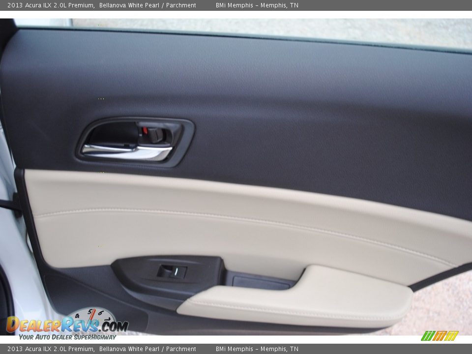 2013 Acura ILX 2.0L Premium Bellanova White Pearl / Parchment Photo #23