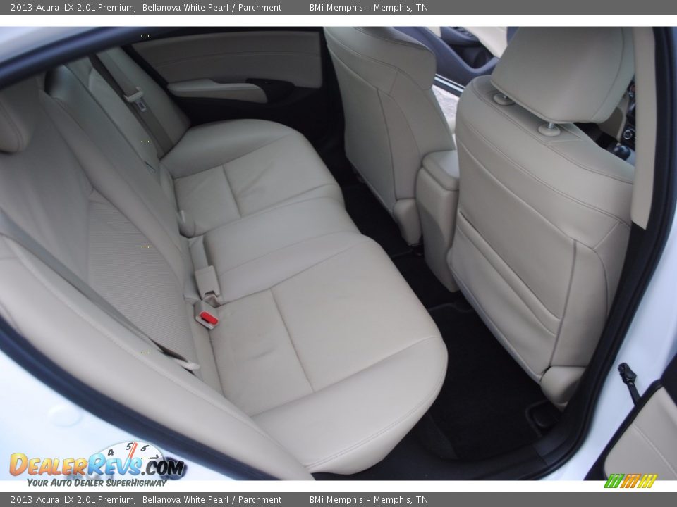 2013 Acura ILX 2.0L Premium Bellanova White Pearl / Parchment Photo #24