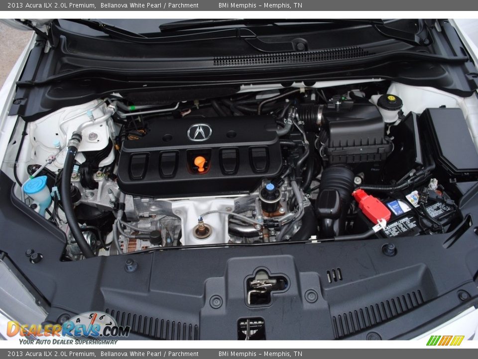 2013 Acura ILX 2.0L Premium Bellanova White Pearl / Parchment Photo #28