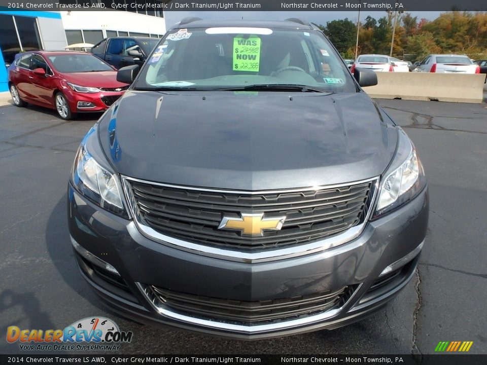 2014 Chevrolet Traverse LS AWD Cyber Grey Metallic / Dark Titanium/Light Titanium Photo #13