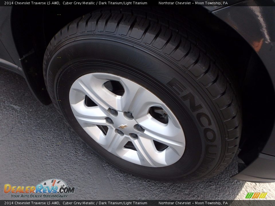 2014 Chevrolet Traverse LS AWD Cyber Grey Metallic / Dark Titanium/Light Titanium Photo #14