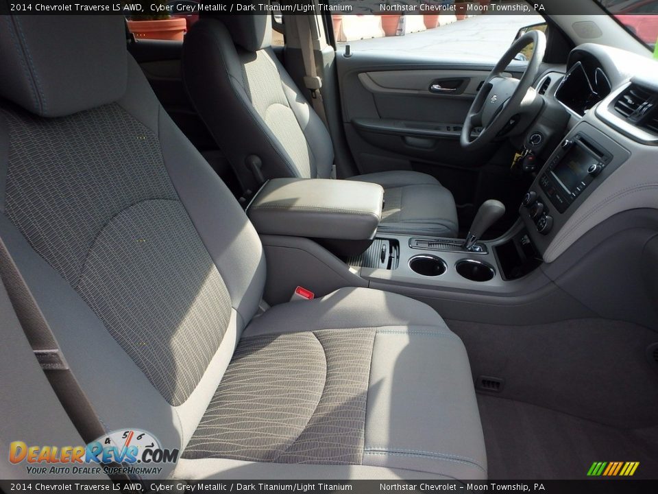 2014 Chevrolet Traverse LS AWD Cyber Grey Metallic / Dark Titanium/Light Titanium Photo #15