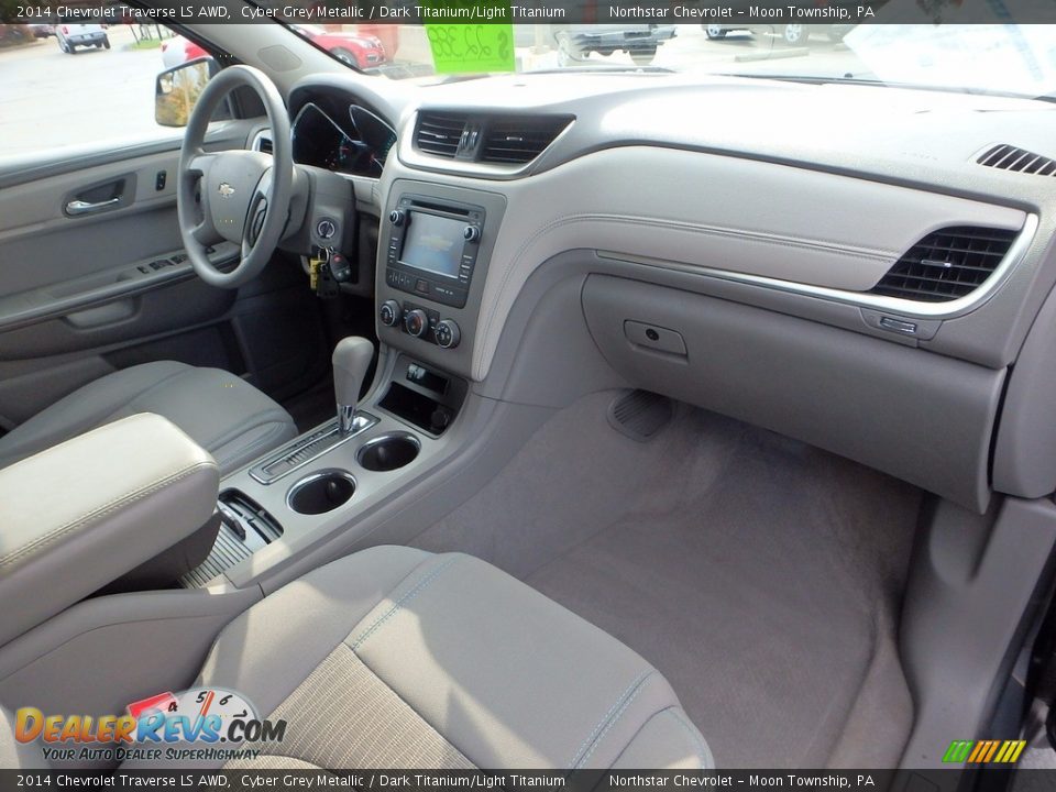 2014 Chevrolet Traverse LS AWD Cyber Grey Metallic / Dark Titanium/Light Titanium Photo #16