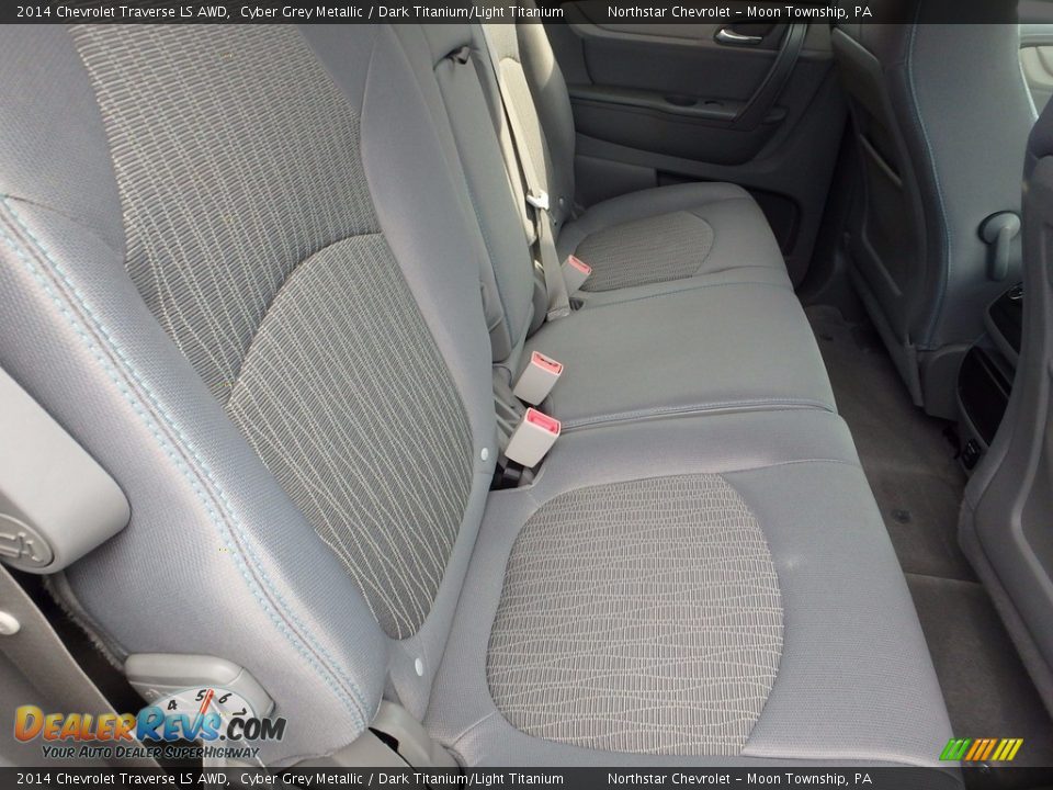2014 Chevrolet Traverse LS AWD Cyber Grey Metallic / Dark Titanium/Light Titanium Photo #18