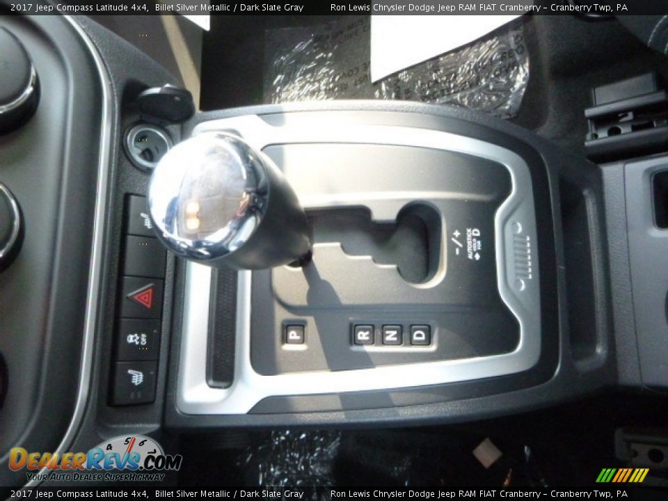2017 Jeep Compass Latitude 4x4 Billet Silver Metallic / Dark Slate Gray Photo #16