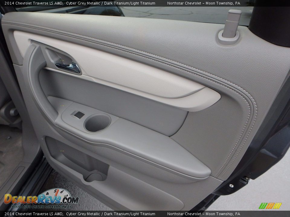 2014 Chevrolet Traverse LS AWD Cyber Grey Metallic / Dark Titanium/Light Titanium Photo #20