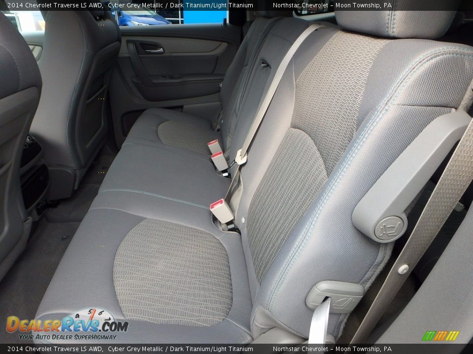 2014 Chevrolet Traverse LS AWD Cyber Grey Metallic / Dark Titanium/Light Titanium Photo #22