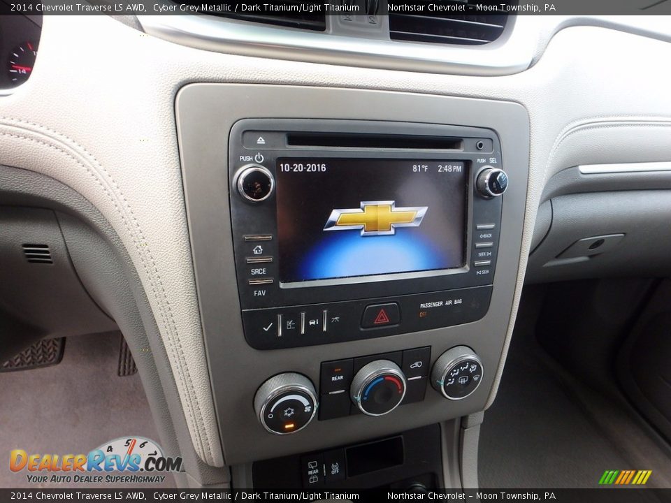 2014 Chevrolet Traverse LS AWD Cyber Grey Metallic / Dark Titanium/Light Titanium Photo #27
