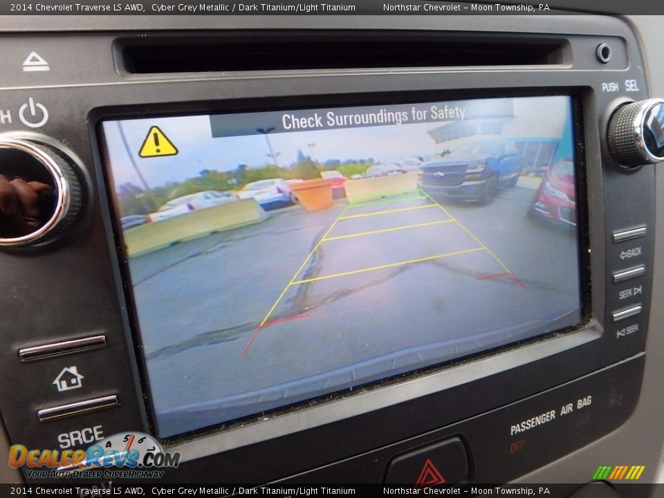 2014 Chevrolet Traverse LS AWD Cyber Grey Metallic / Dark Titanium/Light Titanium Photo #30