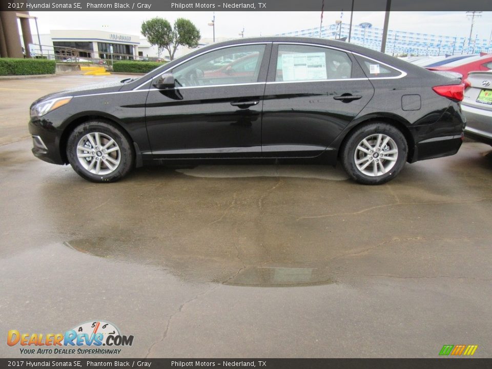 Phantom Black 2017 Hyundai Sonata SE Photo #6