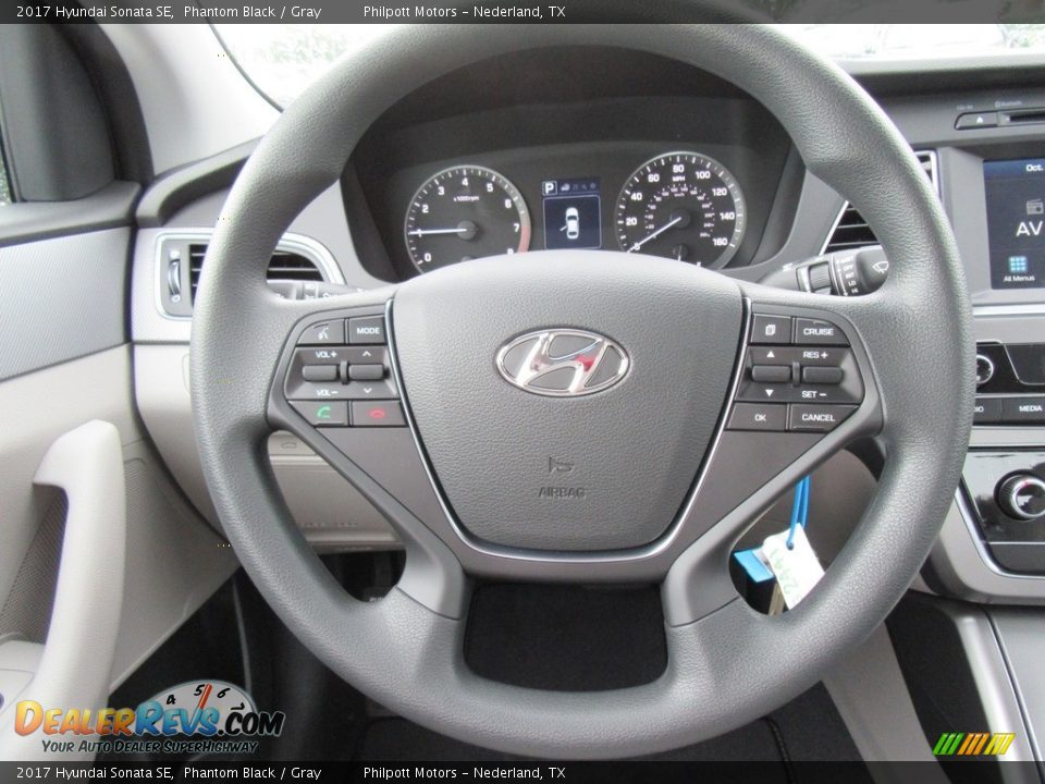 2017 Hyundai Sonata SE Steering Wheel Photo #28