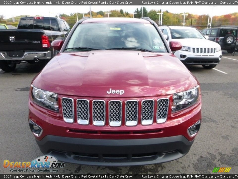Deep Cherry Red Crystal Pearl 2017 Jeep Compass High Altitude 4x4 Photo #9