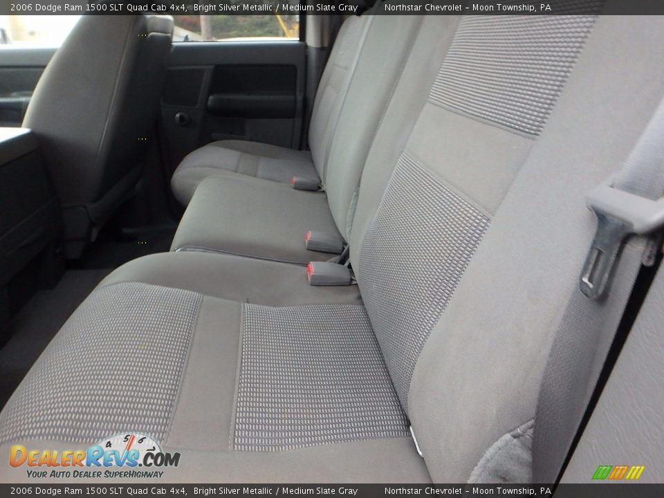 2006 Dodge Ram 1500 SLT Quad Cab 4x4 Bright Silver Metallic / Medium Slate Gray Photo #9