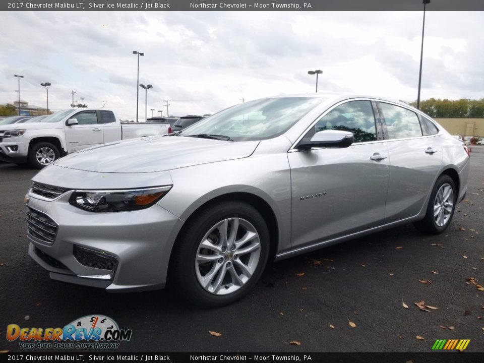 2017 Chevrolet Malibu LT Silver Ice Metallic / Jet Black Photo #1