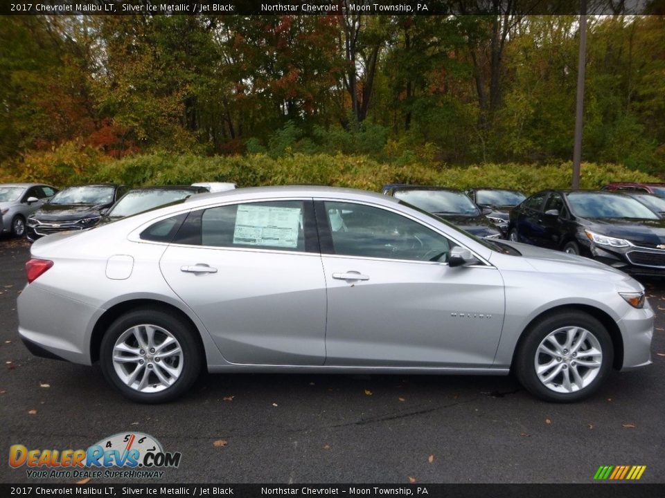 2017 Chevrolet Malibu LT Silver Ice Metallic / Jet Black Photo #4