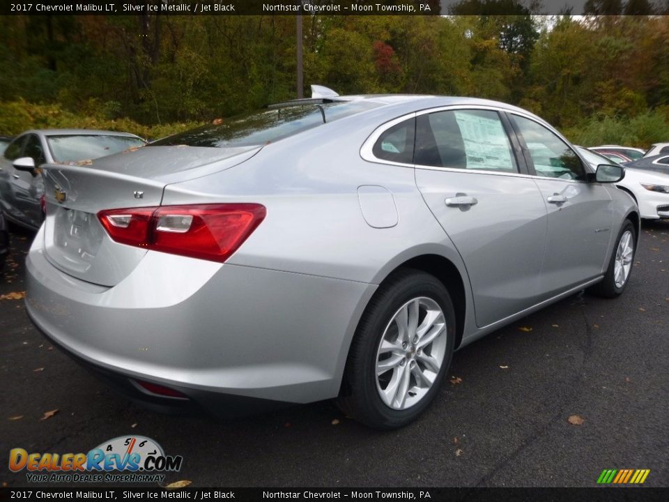 2017 Chevrolet Malibu LT Silver Ice Metallic / Jet Black Photo #5