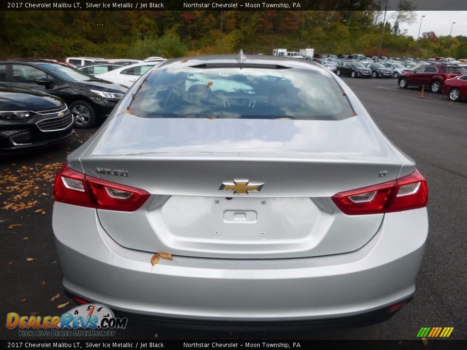 2017 Chevrolet Malibu LT Silver Ice Metallic / Jet Black Photo #6