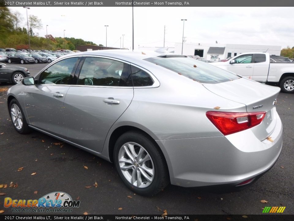 2017 Chevrolet Malibu LT Silver Ice Metallic / Jet Black Photo #7