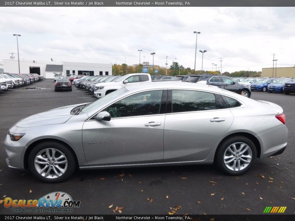2017 Chevrolet Malibu LT Silver Ice Metallic / Jet Black Photo #8