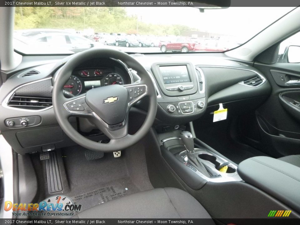 2017 Chevrolet Malibu LT Silver Ice Metallic / Jet Black Photo #12