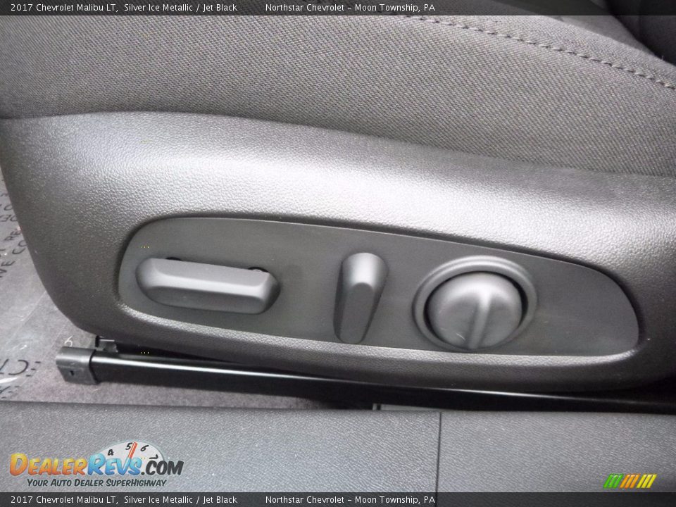 2017 Chevrolet Malibu LT Silver Ice Metallic / Jet Black Photo #14