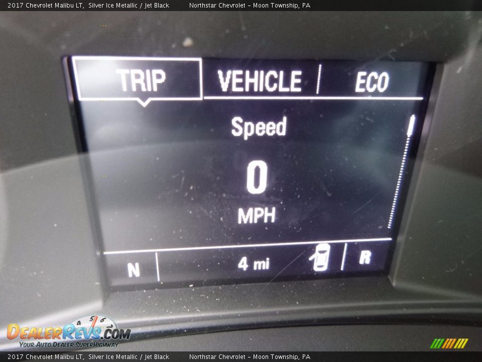 2017 Chevrolet Malibu LT Silver Ice Metallic / Jet Black Photo #20