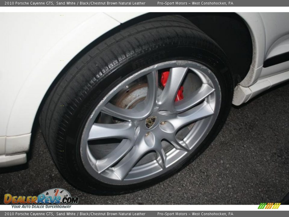 2010 Porsche Cayenne GTS Sand White / Black/Chestnut Brown Natural Leather Photo #24