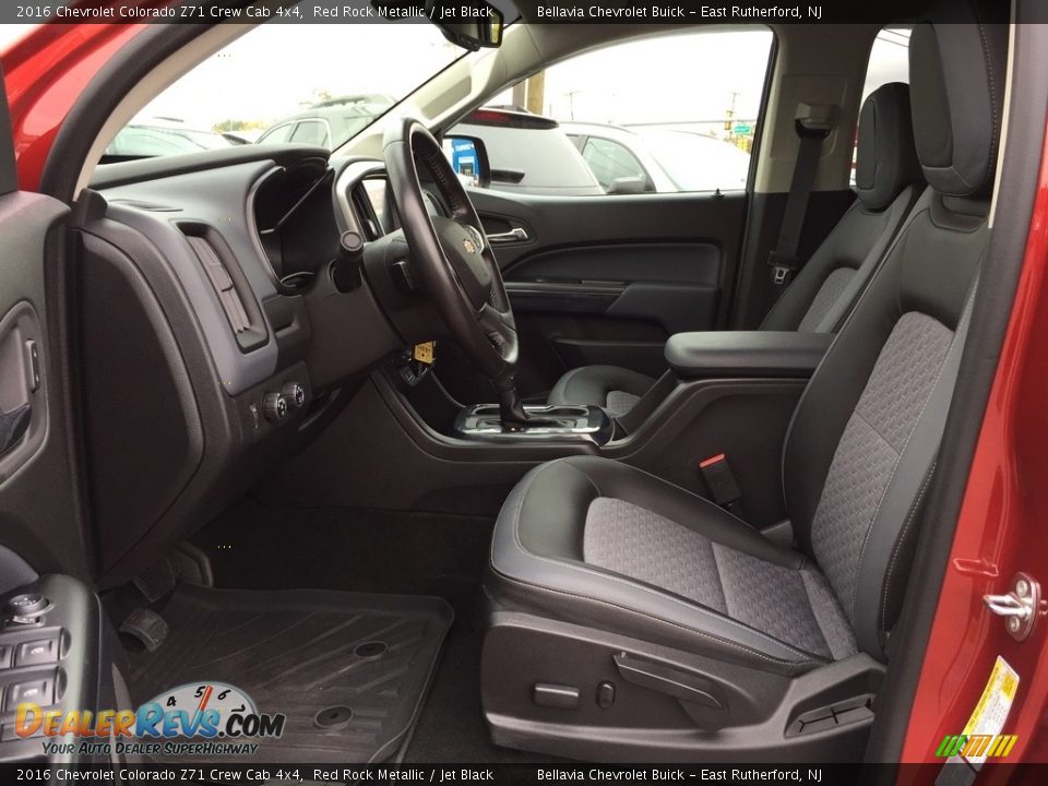 2016 Chevrolet Colorado Z71 Crew Cab 4x4 Red Rock Metallic / Jet Black Photo #9