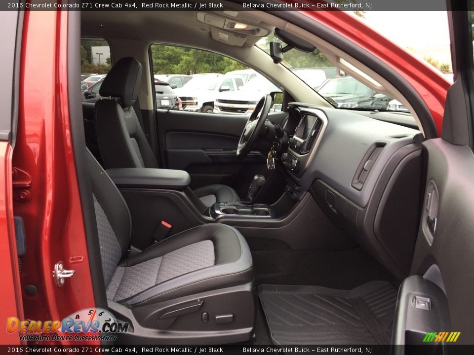 2016 Chevrolet Colorado Z71 Crew Cab 4x4 Red Rock Metallic / Jet Black Photo #10