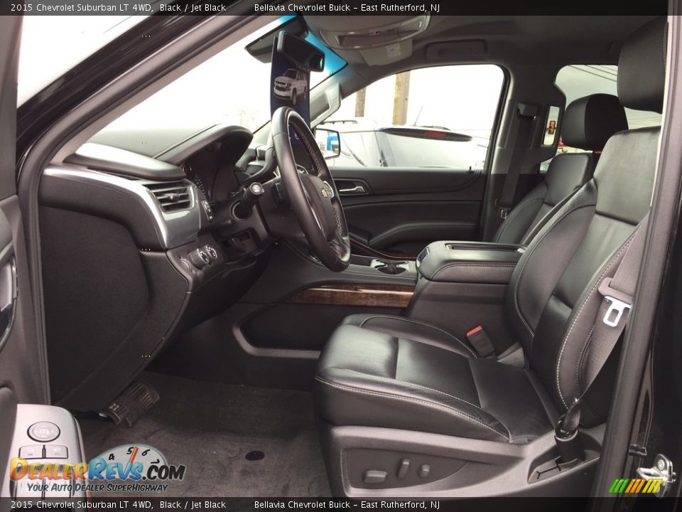 2015 Chevrolet Suburban LT 4WD Black / Jet Black Photo #9