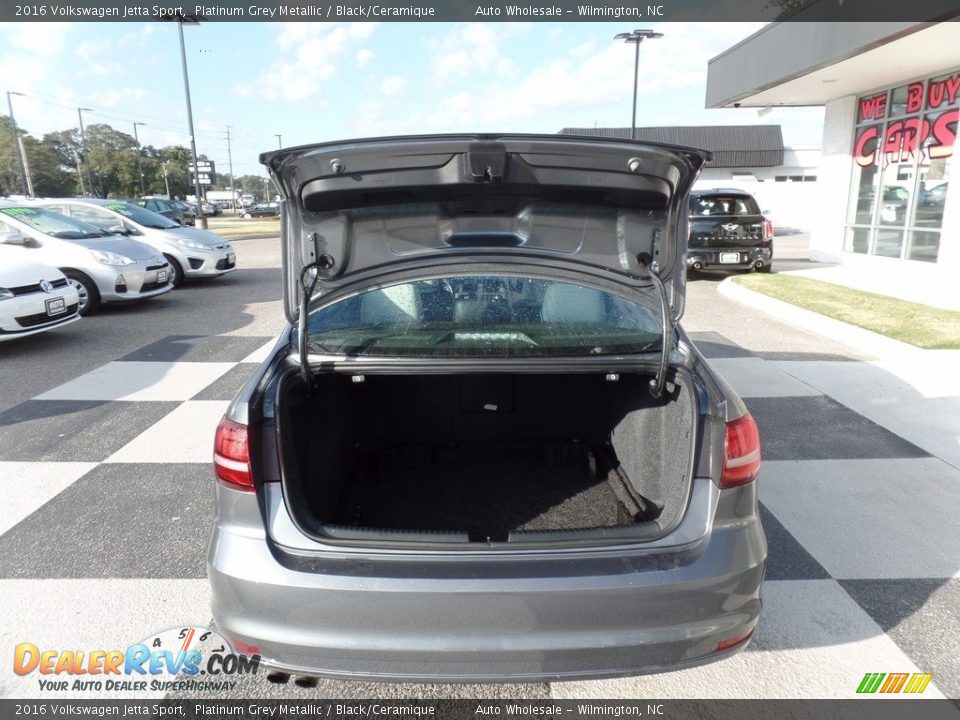 2016 Volkswagen Jetta Sport Platinum Grey Metallic / Black/Ceramique Photo #5